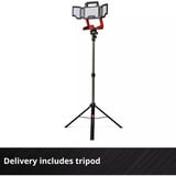 EINHELL Lampe professionnelle sans fil TP-CL 18/3000 Li Set - Solo, 18Volt, Projecteur de chantier Rouge