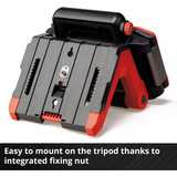 EINHELL Lampe professionnelle sans fil TP-CL 18/3000 Li Set - Solo, 18Volt, Projecteur de chantier Rouge