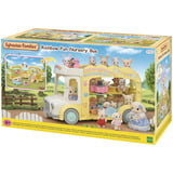 EPOCH Sylvanian Families - Bus de la maternelle aventure Arc-en-ciel, Jouets de construction 