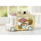EPOCH Sylvanian Families - Bus de la maternelle aventure Arc-en-ciel, Jouets de construction 