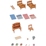 EPOCH Sylvanian Families - Chambre d'enfant de maison de campagne avec lit superposé, Jouets de construction 