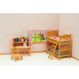 EPOCH Sylvanian Families - Chambre d'enfant de maison de campagne avec lit superposé, Jouets de construction 