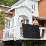 EcoFlow Kit de crochet de balcon, Support Noir