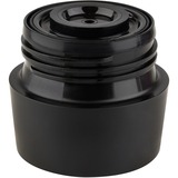 Emsa TRAVEL MUG Handle Tasse Noir, Gobelet thermique Noir/en acier inoxydable, Unique, 0,36 L, Noir, Acier inoxydable