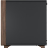 Fractal Design Summit boîtier midi tower Noir/bois | 2x USB-A | 1x USB-C | Window