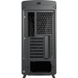 Fractal Design Summit boîtier midi tower Noir/bois | 2x USB-A | 1x USB-C | Window
