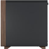 Fractal Design Summit boîtier midi tower Noir/bois | 2x USB-A | 1x USB-C | Window