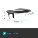 GARDENA Garage pour robot tondeuse, Abri Gris/Orange