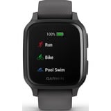 Garmin Venu SQ 3,3 cm (1.3") LCD Gris GPS (satellite), Smartwatch Gris foncé, 3,3 cm (1.3"), LCD, Écran tactile, GPS (satellite), 37,6 g