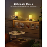 Govee Lampe de table 2 Pro x Sound de JBL, Lumière LED 