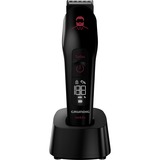 Grundig MGK 9030 Noir, Rouge, Tondeuse Noir/Rouge, Noir, Rouge, 1 mm, 2,5 cm, Barbe, Sourcil, Nez, Batterie, 120 min
