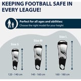 HUDORA Protège-tibias avec protection de la cheville, Accessoires Gris