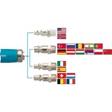 Hazet Embrayage de sécurité 9000-061, Raccord Bleu