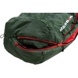 High Peak Sac de couchage momie Black Arrow ECO Vert foncé/Rouge