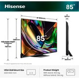 Hisense 85UR8DS RGB MiniLED 85" 4K Ultra HD TV Noir/gris foncé