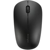 Kensington MY230 EQ Souris sans fil rechargeable de taille moyenne Noir, Ambidextre, RF sans fil + Bluetooth, 1200 DPI, Noir