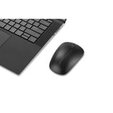 Kensington MY230 EQ Souris sans fil rechargeable de taille moyenne Noir, Ambidextre, RF sans fil + Bluetooth, 1200 DPI, Noir
