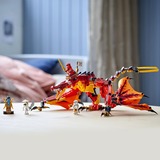 LEGO NINJAGO 71753 L’attaque du dragon de feu, Jouets de construction Jeu de construction, 8 an(s), Plastique, 563 pièce(s), 680 g