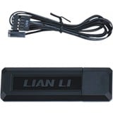 Lian Li UNI FAN SL120 LCD Wireless Reverse Blade, Ventilateur de boîtier Noir, 3 pièces, connecteur de ventilateur PWM à 4 broches
