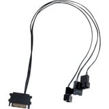 Lian Li UNI FAN SL120 LCD Wireless Reverse Blade ventilateurs de boîtier RGB  Noir, 3 pièces, 120 x 124.5 x 28 mm, PWM