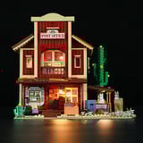 Lumibricks Ancien bureau de poste western, Jouets de construction 