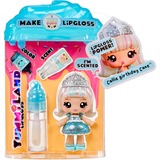 MGA Entertainment Yummiland Lipgloss Doll- Callie Birthday Cake, Poupée Mini poupée, Femelle, 4 an(s), Garçon/Fille, Multicolore