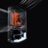 Meaco Dry Arete Two 10L Déshumidificateur à compresseur et purificateur d'air Blanc/Noir