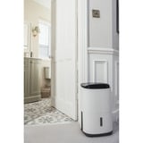 Meaco Dry Arete Two 10L Déshumidificateur à compresseur et purificateur d'air Blanc/Noir