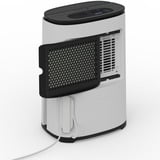 Meaco Dry Arete Two 10L Déshumidificateur à compresseur et purificateur d'air Blanc/Noir