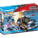 PLAYMOBIL City Action - Camion de bandits et policier, Jouets de construction 70575