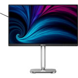 Philips 4000 series 24B2U4301/00 écran plat de PC 60,5 cm (23.8") 1920 x 1080 pixels Full HD LCD Gris Moniteur Gris foncé/argent, 1x DisplayPort, 1x HDMI, 2x USB-C, 3x USB-A, 1x RJ-45, 120 Hz, 60,5 cm (23.8"), 1920 x 1080 pixels, Full HD, LCD, 4 ms, Gris