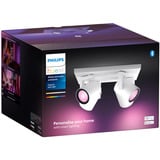 Philips Hue White & Color Ambiance Argenta 4 spots, Lumière LED Blanc