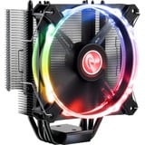 RAIJINTEK LETO RGB, Refroidisseur CPU Noir, 4-pins PMW fan-connector