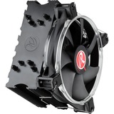 RAIJINTEK LETO RGB, Refroidisseur CPU Noir, 4-pins PMW fan-connector