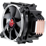 RAIJINTEK LETO RGB, Refroidisseur CPU Noir, 4-pins PMW fan-connector