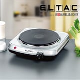 Rommelsbacher Plaque de cuisson individuelle ELTAC EK 18, Plaque chauffante Argent/Noir