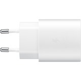 SAMSUNG 25W Fast Charger USB-C, Chargeur Blanc, Sans câble