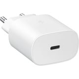 SAMSUNG 25W Fast Charger USB-C, Chargeur Blanc, Sans câble