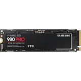 SAMSUNG 980 PRO, 2 To, SSD MZ-V8P2T0BW, PCIe Gen 4.0 x4, NVMe 1.3