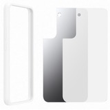 SAMSUNG EF-MS906C coque de protection pour téléphones portables 16,8 cm (6.6") Blanc, Housse/Étui smartphone Blanc/transparent, Coque, Samsung, Samsung Galaxy S22+, 16,8 cm (6.6"), Blanc