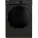SHARP 10841989, Machine à laver Noir (Mat)