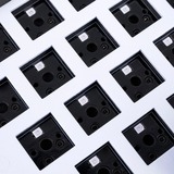 Sharkoon SGK50 S4 clavier USB QWERTY Italien Blanc Blanc, Layout IT, Kailh Red, 60%, 60%, USB, QWERTY, LED RGB, Blanc