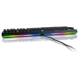 Sharkoon clavier gaming Noir, Layout DE, Huano Red