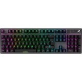 Sharkoon clavier gaming Noir, Layout DE, Huano Brown