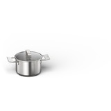 Siemens HZ9SE040 lot de casseroles 4 pièce(s), Ensemble de pot Acier inoxydable, Acier inoxydable, Acier inoxydable, Acier inoxydable, Verre, 220 °C, Induction