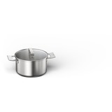 Siemens HZ9SE040 lot de casseroles 4 pièce(s), Ensemble de pot Acier inoxydable, Acier inoxydable, Acier inoxydable, Acier inoxydable, Verre, 220 °C, Induction