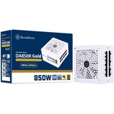 SilverStone SST-DA850R-GMA-WWW alimentation  modulaire 850 watt Blanc, 4x PCIe