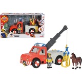 Simba Pompier Sam - Camion-grue Phoenix, Jeu véhicule Mini poupée, Garçon, 3 an(s), 230 mm