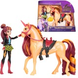 Spin Master Coffret Licorne Et Poupee Cinder Et Valentina Unicorn Academy, Figurine Coffret Licorne Et Poupee Cinder Et Valentina Unicorn Academy, Poupée mannequin, Femelle, 3 an(s), Fille, 115 mm, 180 g