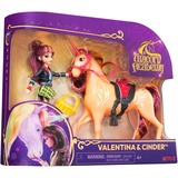 Spin Master Coffret Licorne Et Poupee Cinder Et Valentina Unicorn Academy, Figurine Coffret Licorne Et Poupee Cinder Et Valentina Unicorn Academy, Poupée mannequin, Femelle, 3 an(s), Fille, 115 mm, 180 g